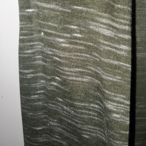 Lularoe Joy Duster Vest Army Green New M - Picture 4 of 7